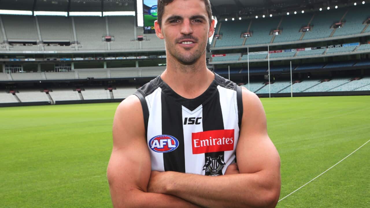Collingwood midfielder Scott Pendlebury