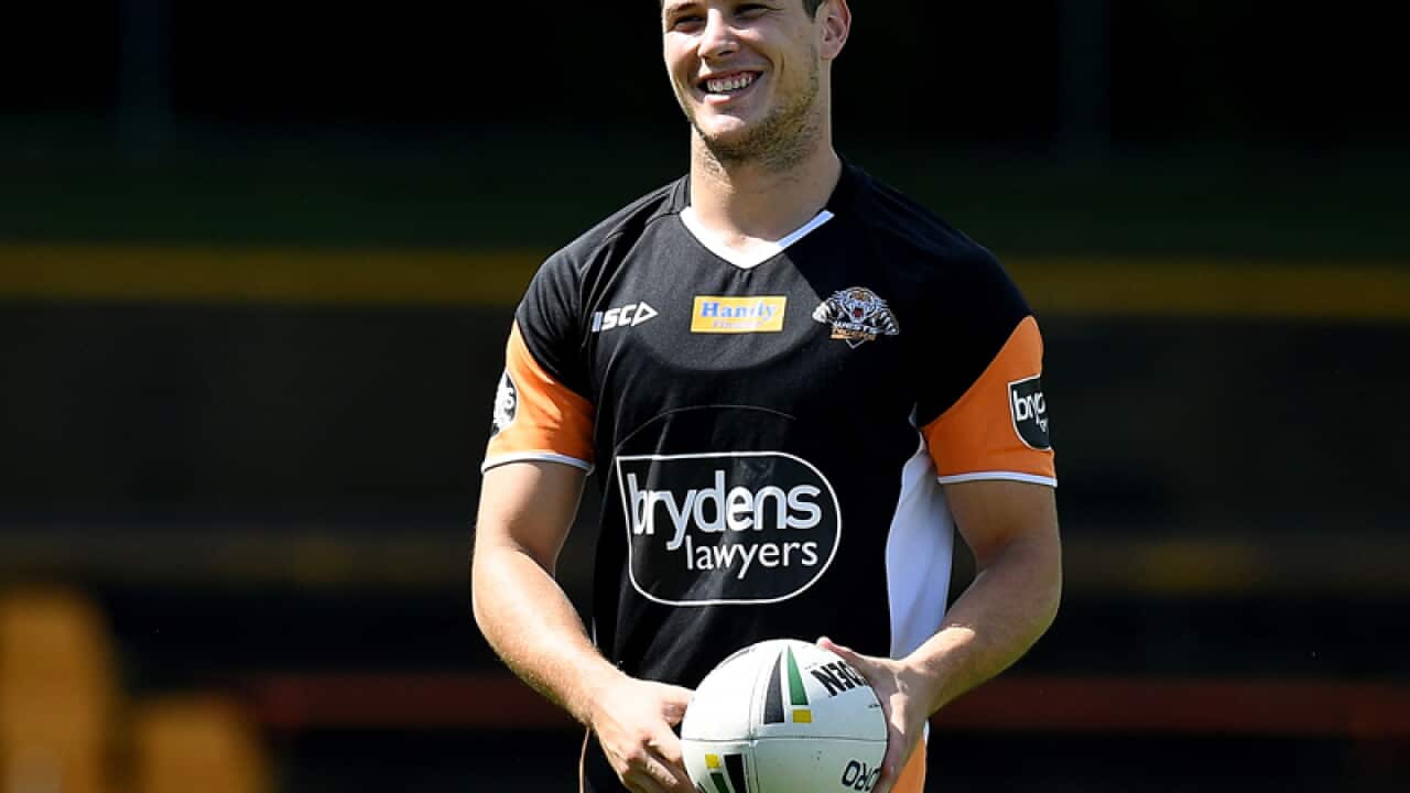 West Tigers player Mitchell Moses