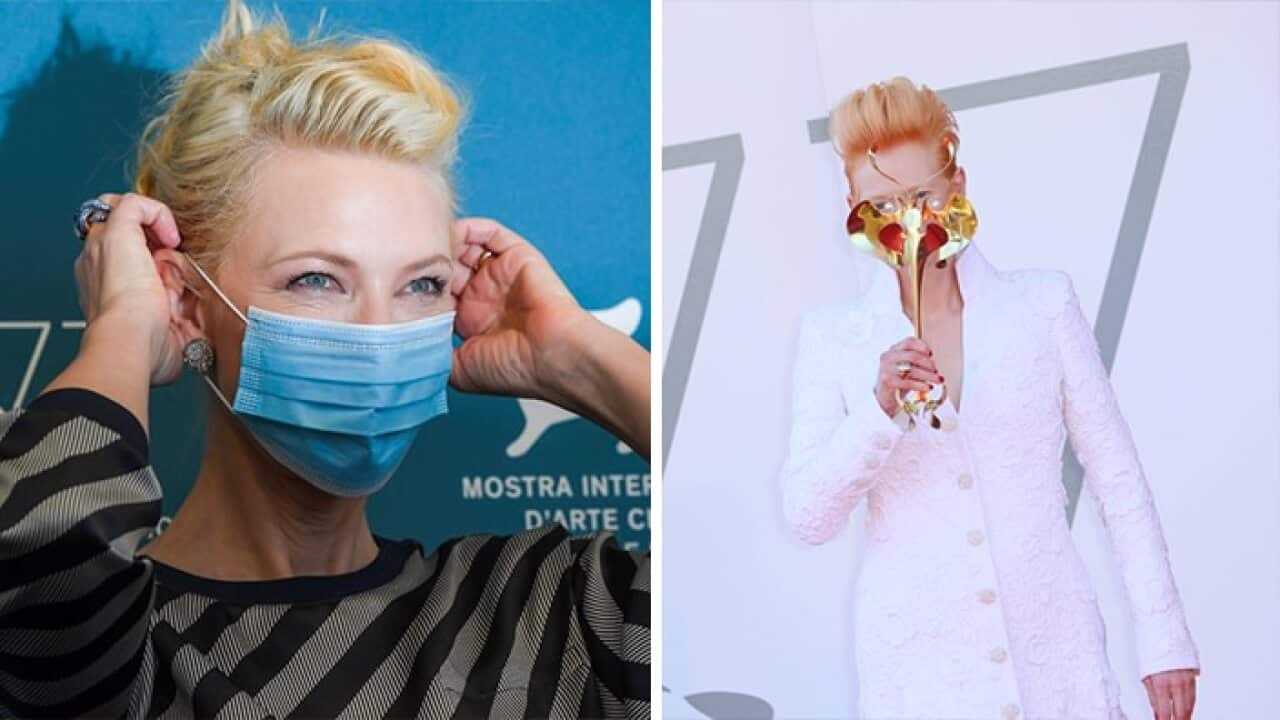 Cate Blanchett and Tilda Swinton