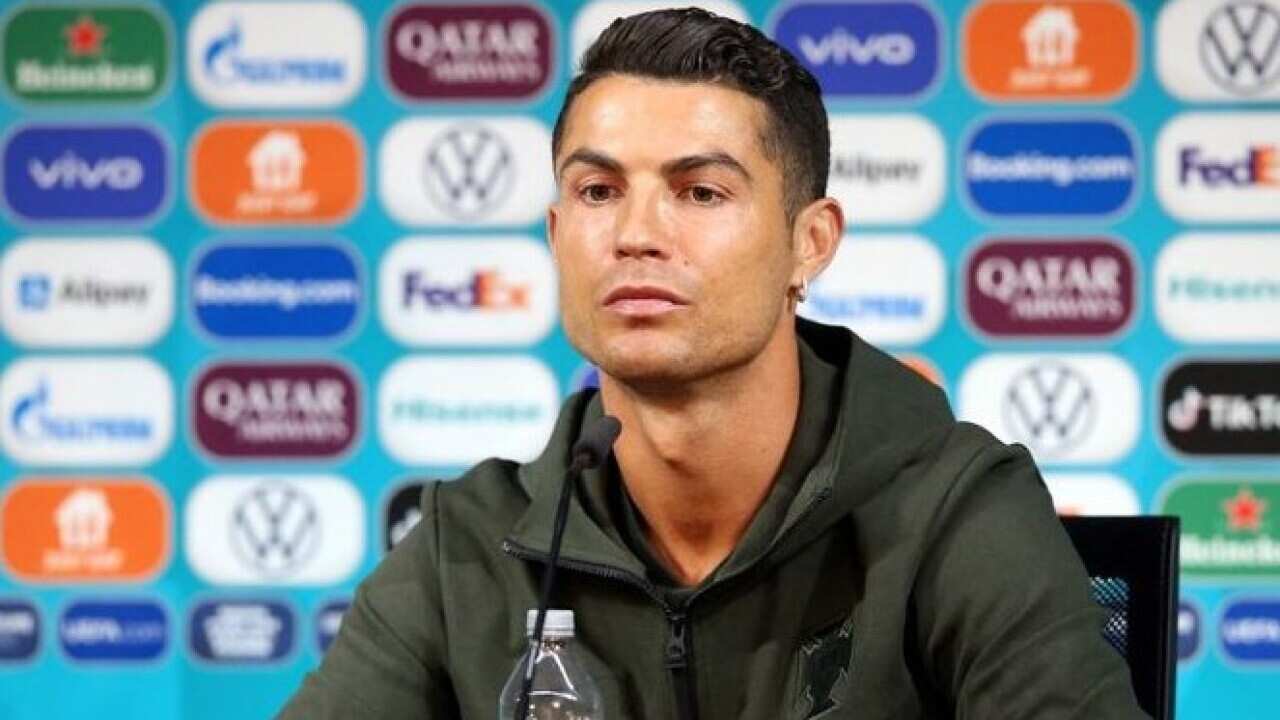Ronaldo et l'eau