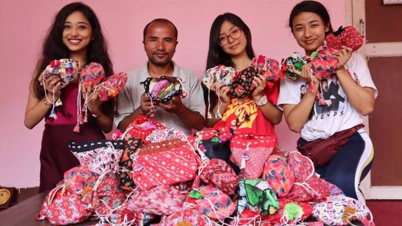 Nepali Padman Gyan Maharjan from Khokana Lalitpur in Kathmandu Nepal