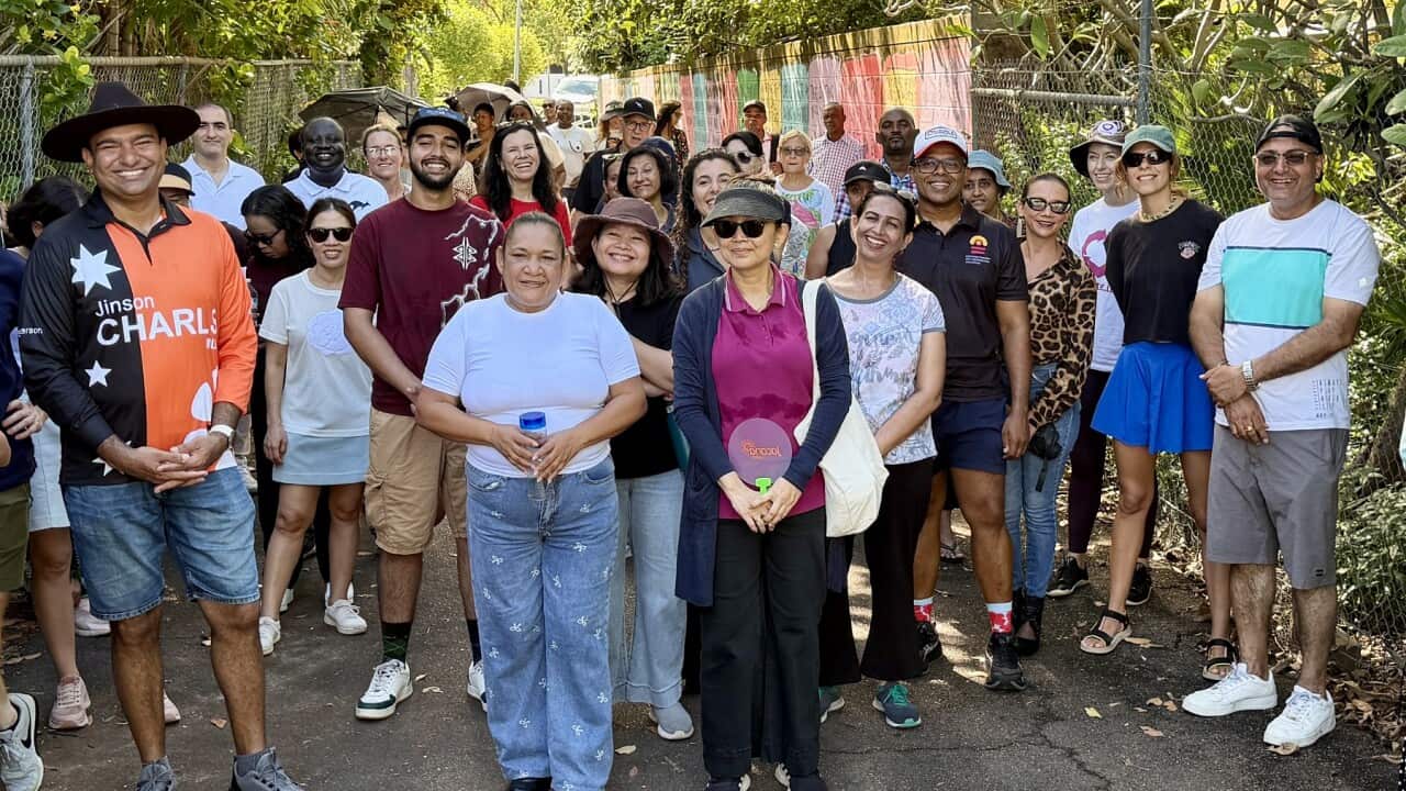 Darwin's migrant walking group (SBS-Josh van Staden).jpg