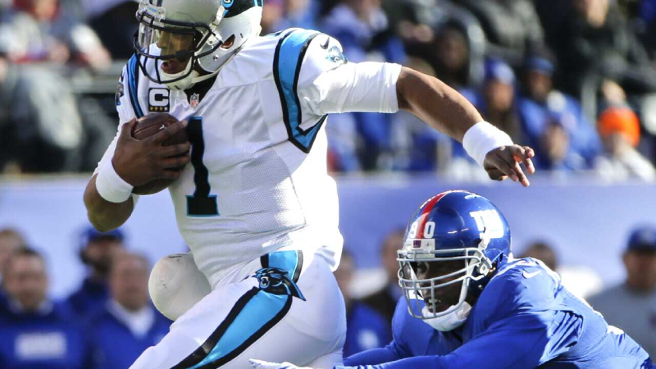 Carolina Panthers quarterback Cam Newton