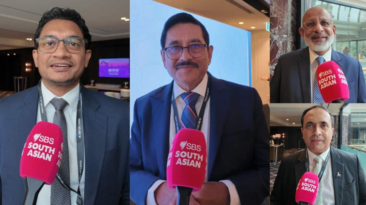 SBS Sinhala Invest Sri Lanka Sydney Forum by Colombo Stock Exchange and Securities and Exchange Commission photo by Kassapa Senarath.jpg