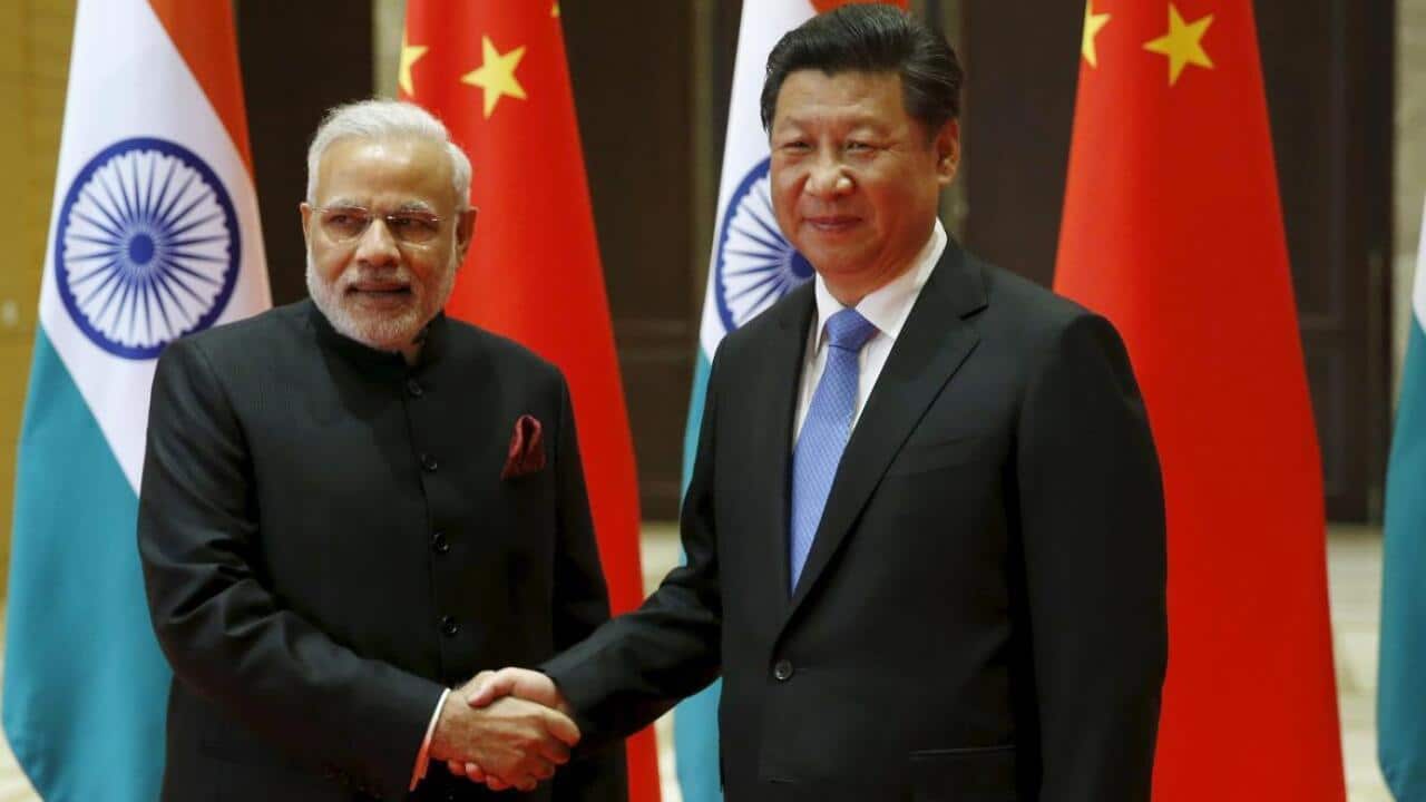 Indian Prime Minister Narendra Modi & Chinese President Xi Jinping