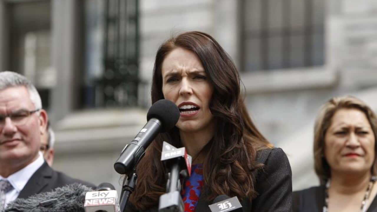 NZ Prime Minister Jacinda Ardern