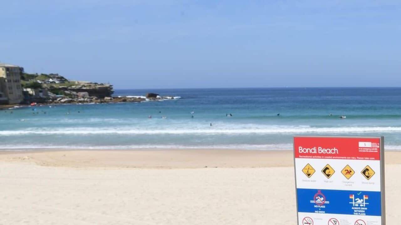 Bondi closed COVID