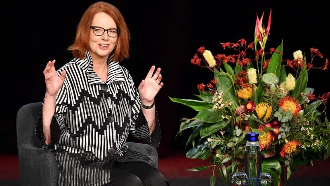 Former Australian prime minister Julia Gillard