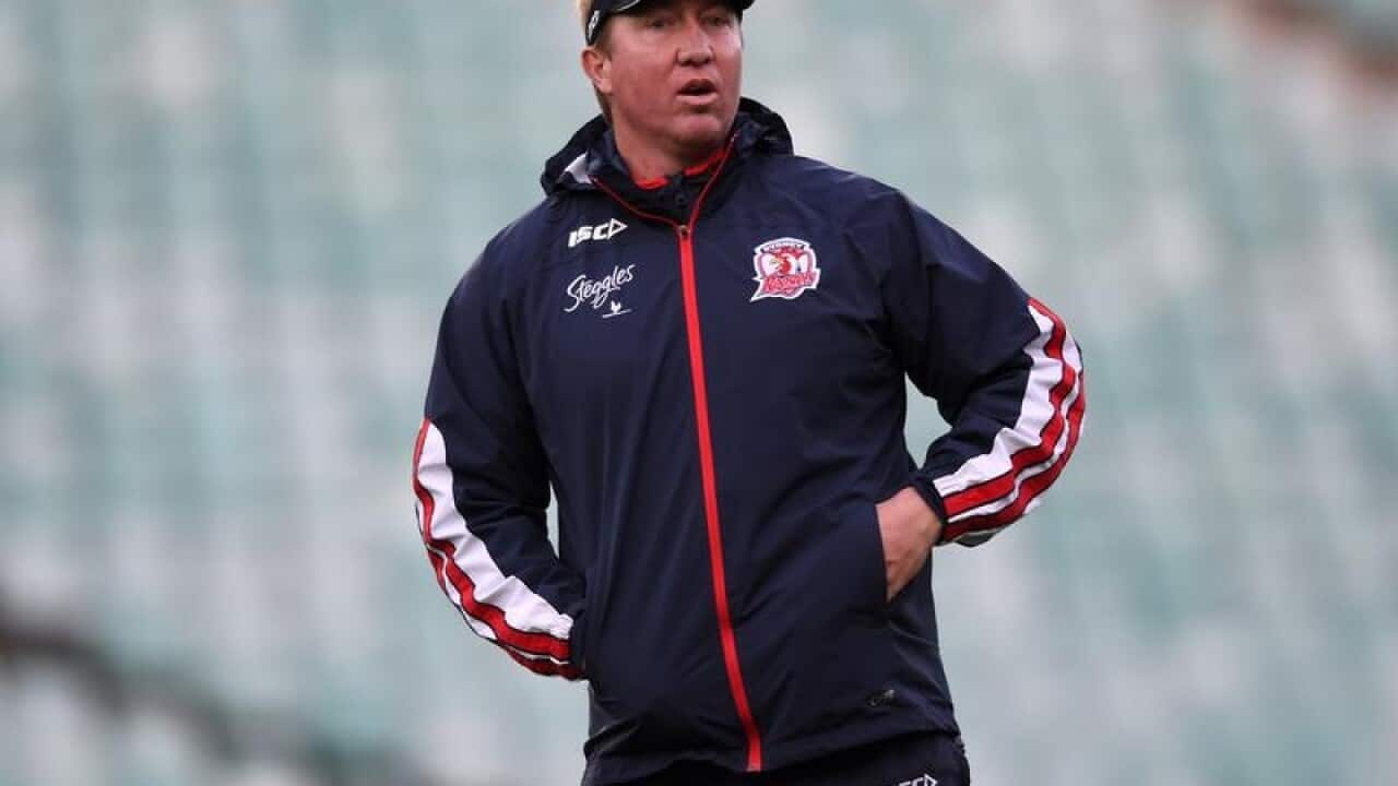 Sydney Rosters NRL coach Trent Robinson
