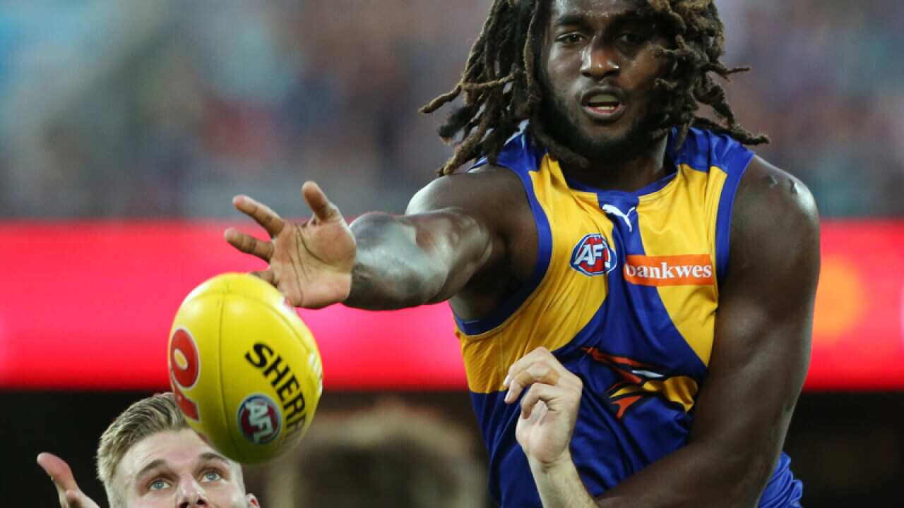 Nic Naitanui of the Eagles