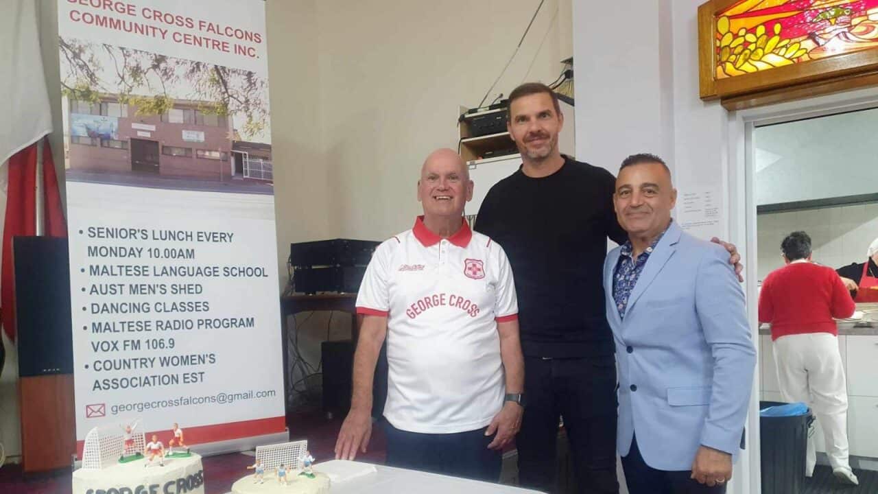 George Cross FC players Reunion