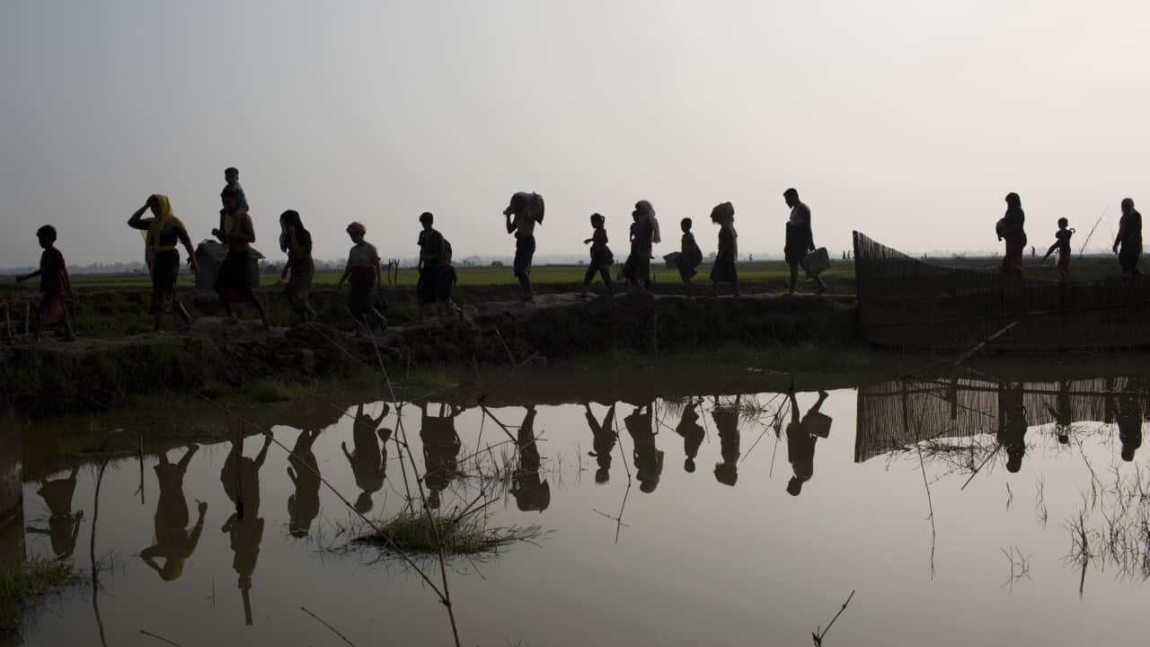 APTOPIX Bangladesh Myanmar Attacks