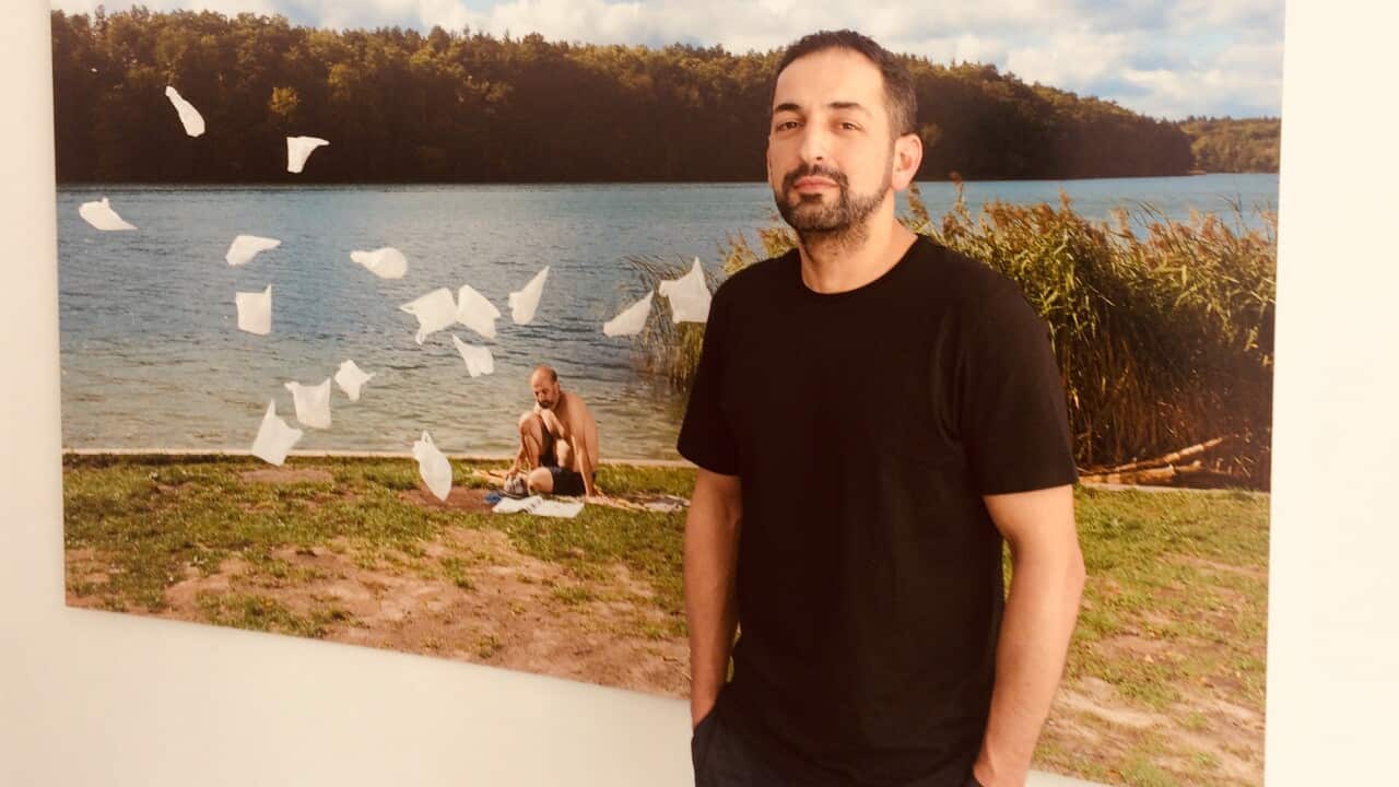 Maziar Moradi im Goethe Institut