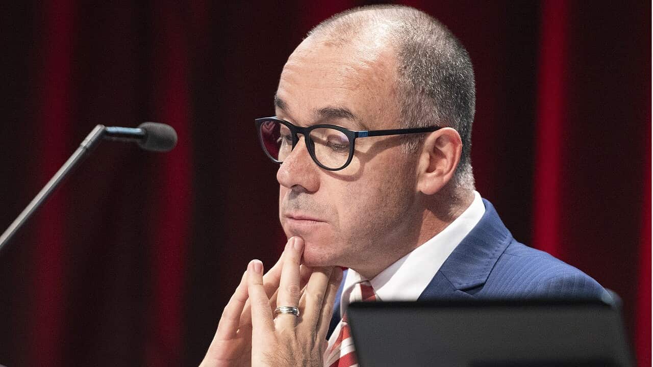 Andrew Thorburn in 2018.