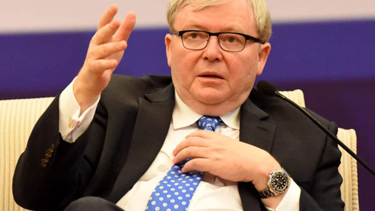 Former Prime Minister of Australia Kevin Rudd.