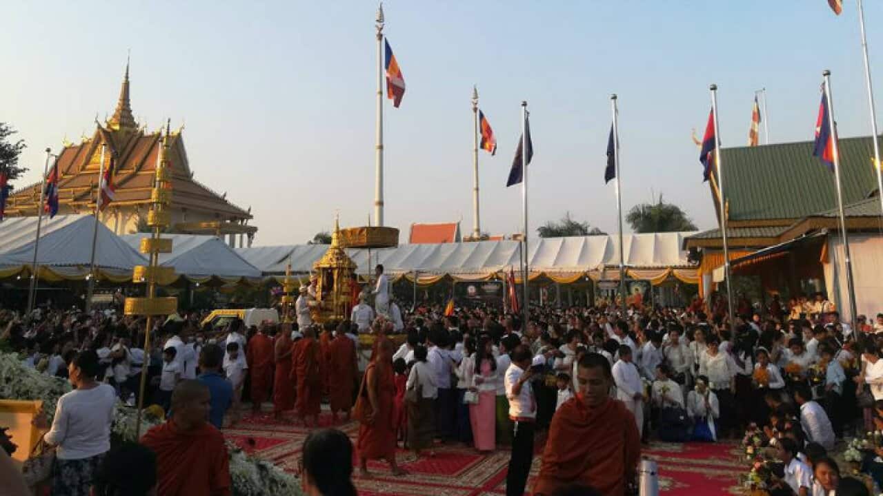 Meak Bochea celebration in Cambodia