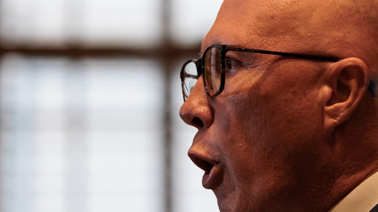 PETER DUTTON MELBOURNE PRESSER