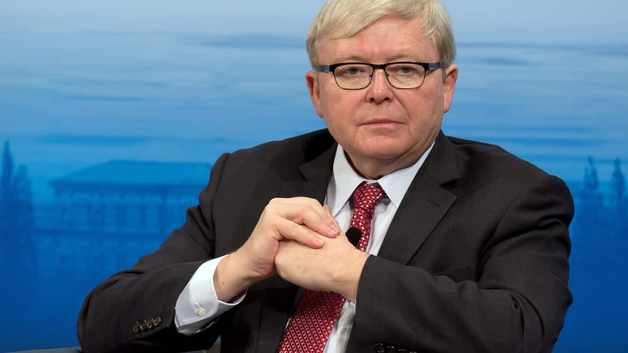 Former Australian Prime Minister Kevin Rudd