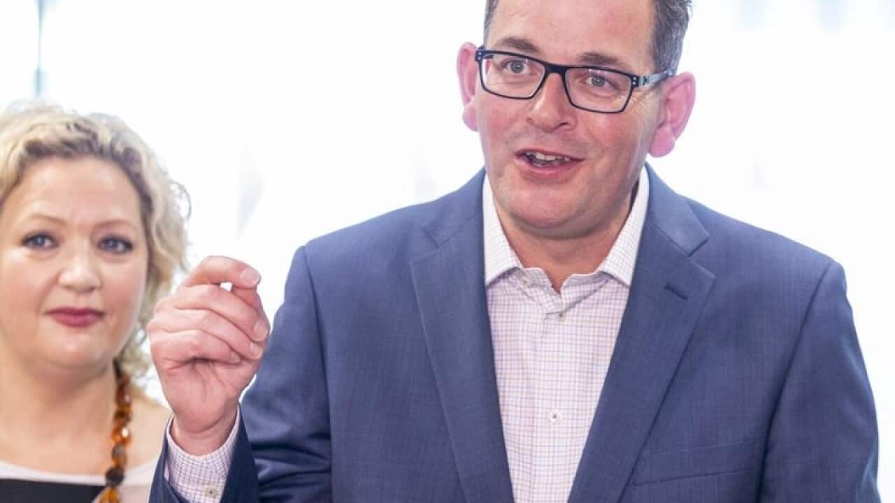 Daniel Andrews and Jill Hennessy