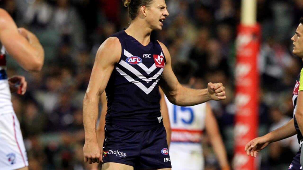 Nat Fyfe of the Dockers