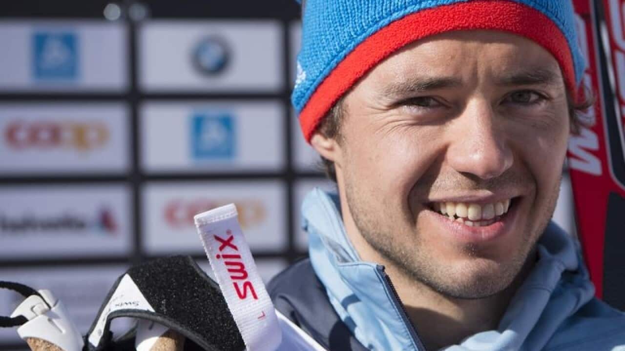 Russian skier Ilia Chernousov.