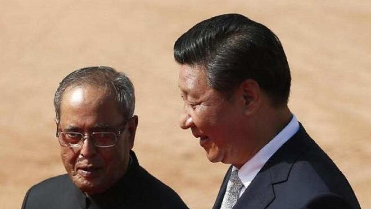 Indian and Chinese presidents