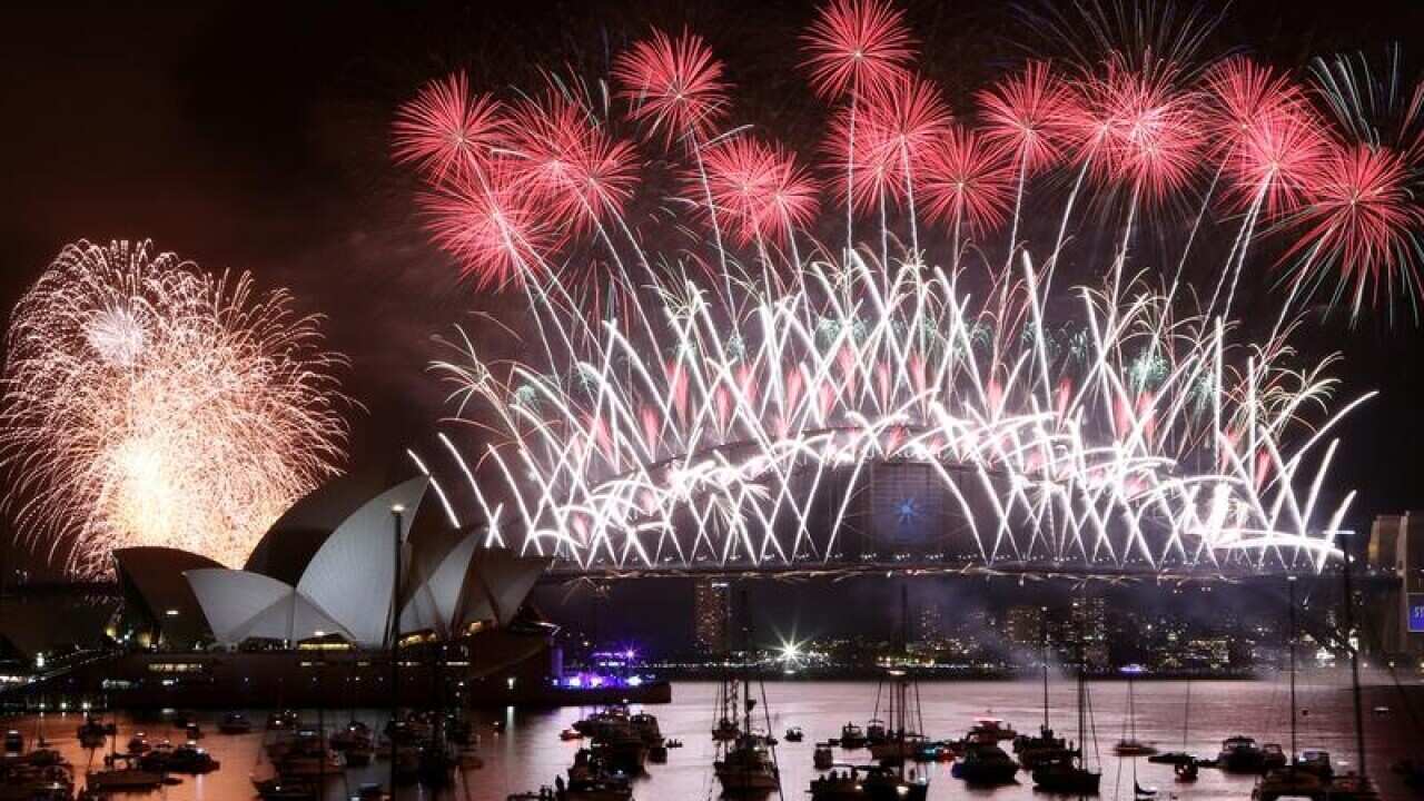 New Year's Eve Fireworks on Sydney Harbour