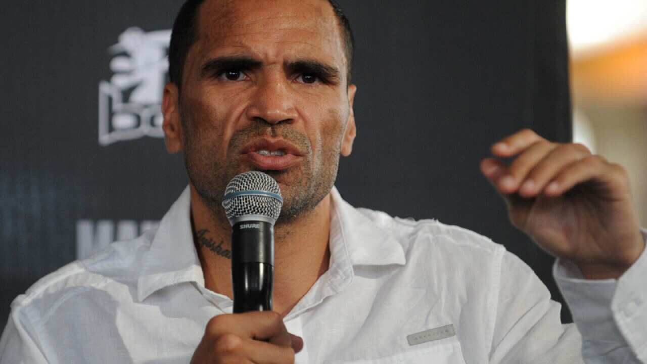 Australian boxer Anthony Mundine