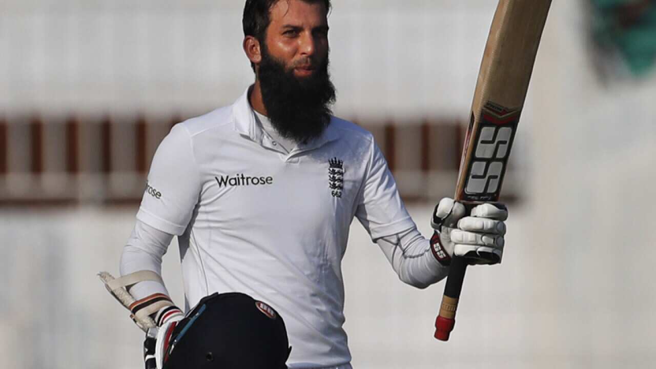 England batsman Moeen Ali
