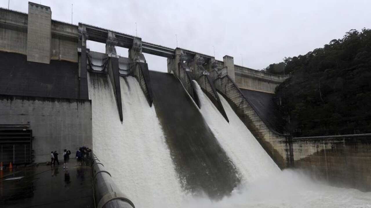 Warragamba Dam in Sydney's west.