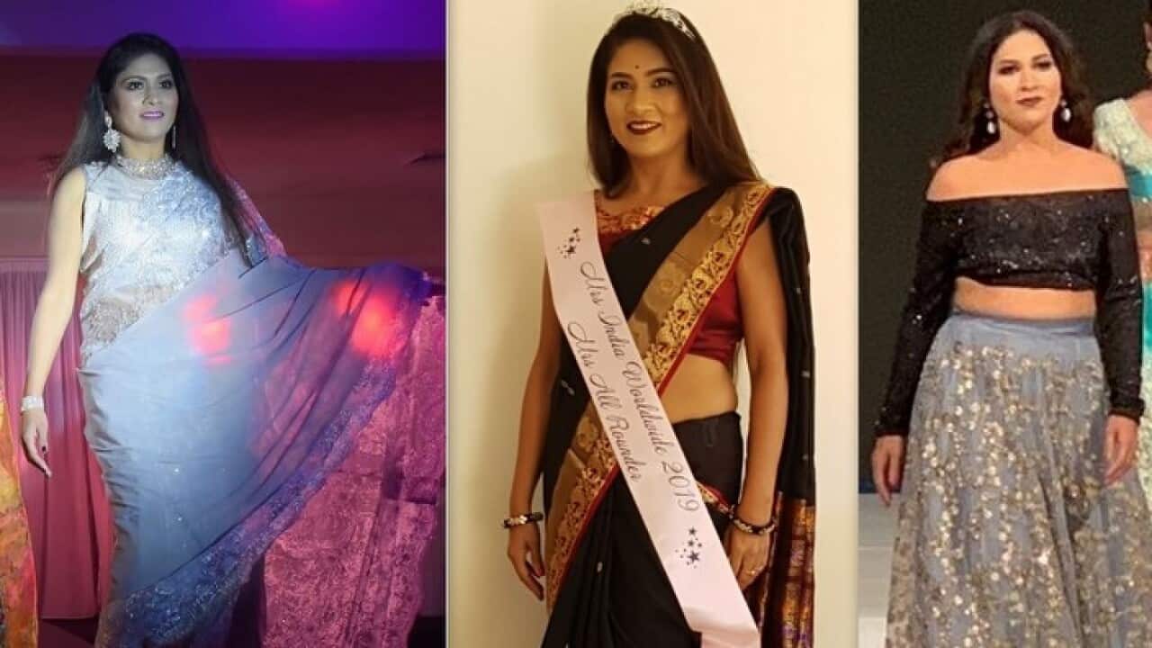 Sydney's Samiksha Sanghavi became Mrs India World Wide All Rounder 2019.