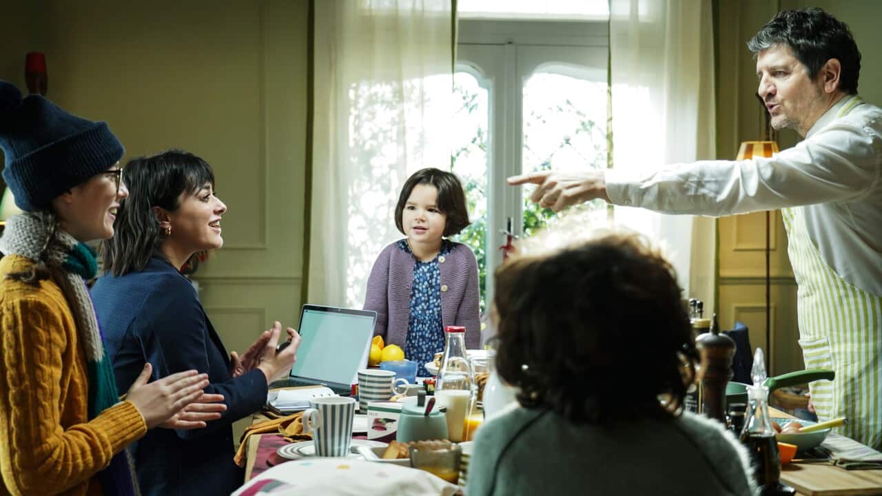 WHEN MUM IS AWAY... WITH THE FAMILY