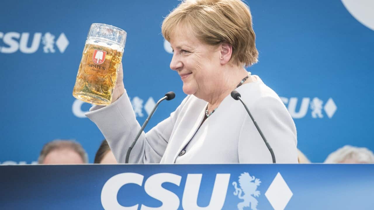 German Chancellor Angela Merkel