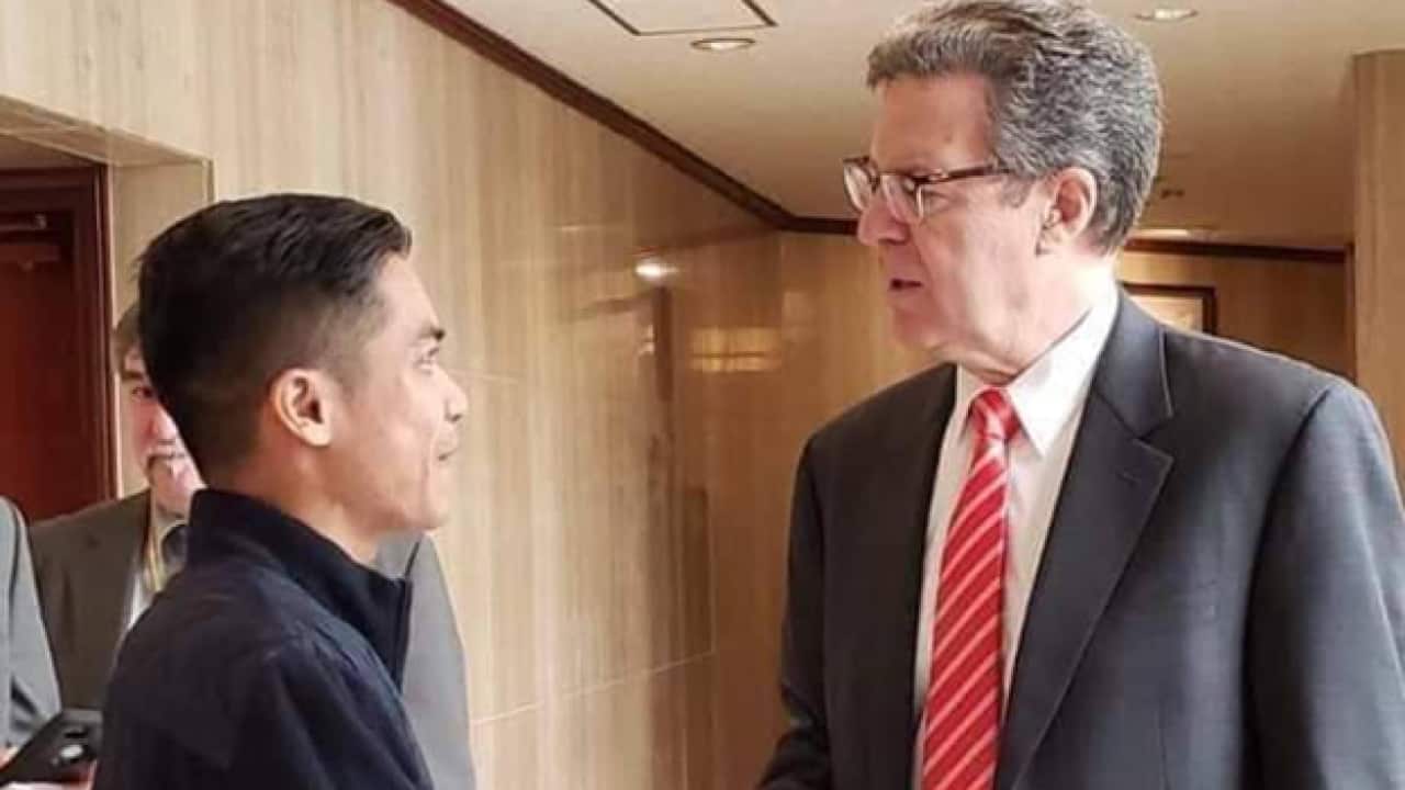 Y Phic Hdok met with Ambassador Sam Brownback (BPSOS)