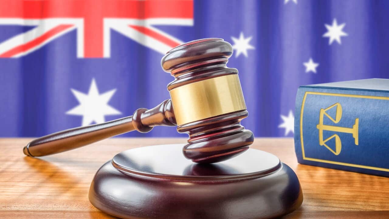 Gavel and a law book - Australia