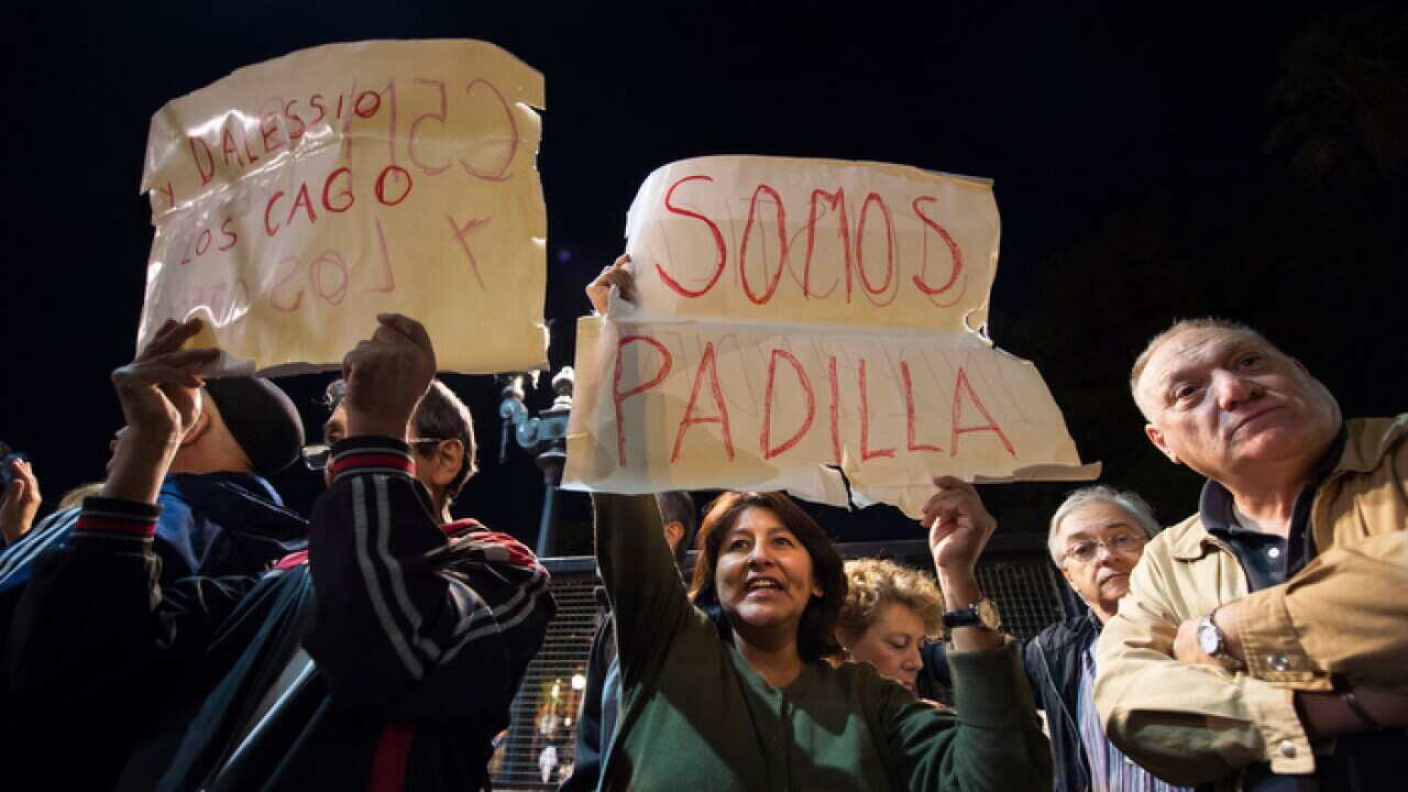Demosnstration In Support Of Judge Alejo Ramos Padilla