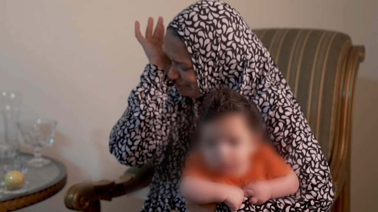 Soud Mohammad, wife of Shadi Ramadan who got lost in the sea between Cyprus and Lebanon