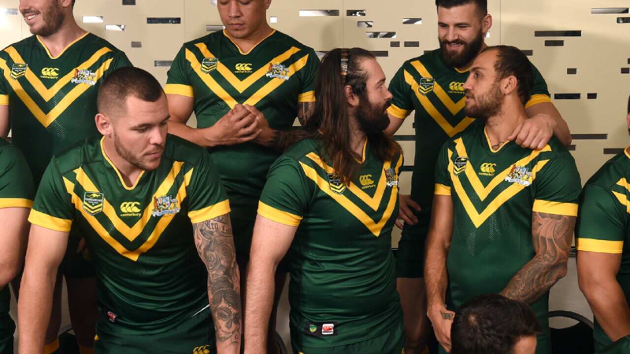 the Kangaroos Four Nations Squad