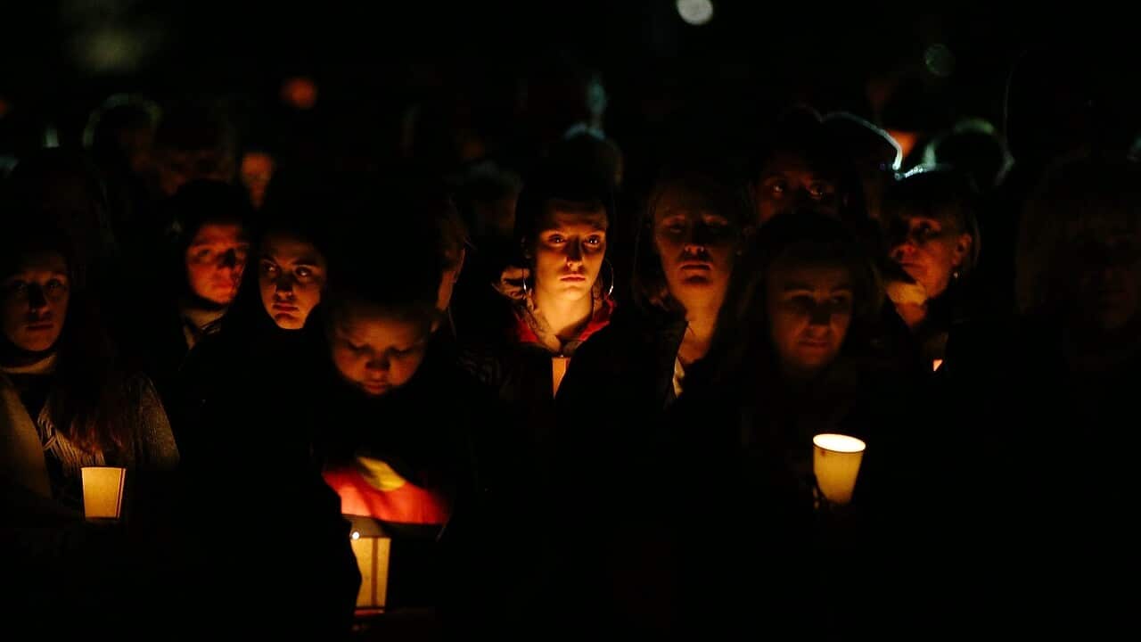 The Eurydice Dixon vigil last year.