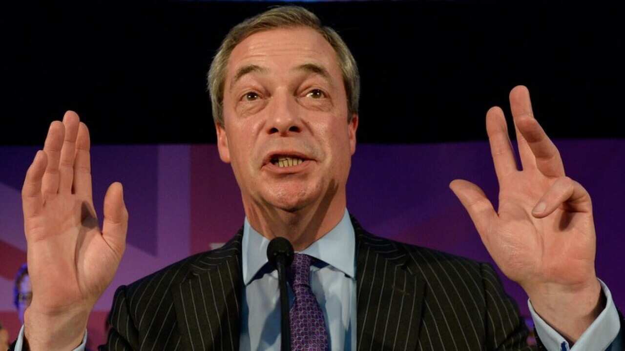 UKIP leader Nigel Farage.