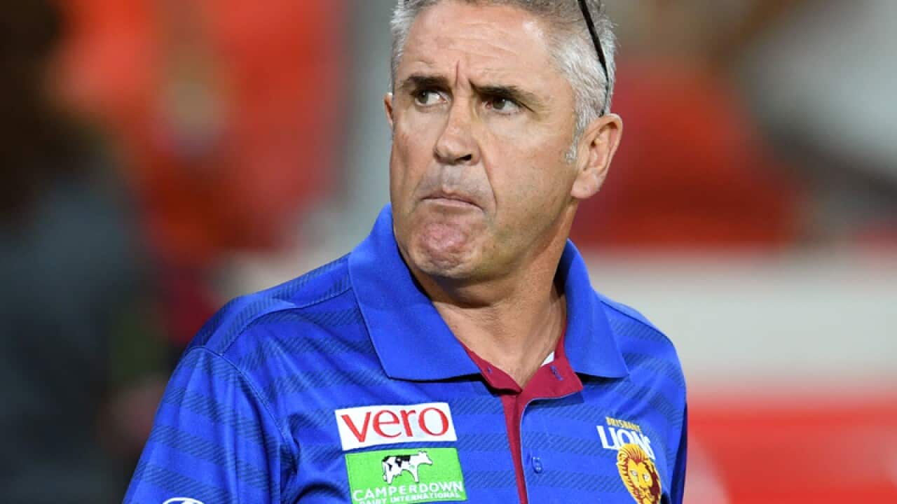 Brisbane Lions coach Chris Fagan