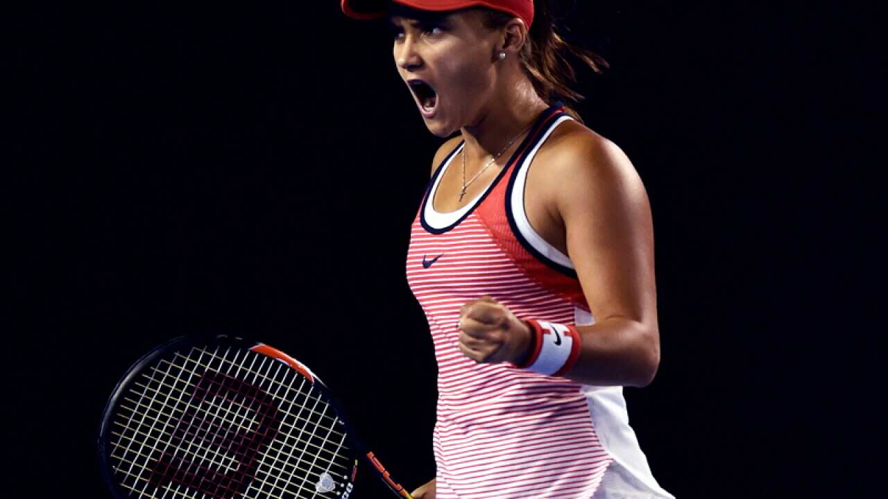 American tennis player Lauren Davis