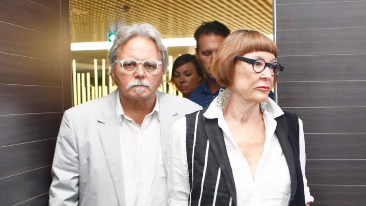 John Ruszczyk (left), the father of Justine Damond Ruszczyk, with his wife Marian Hefferen