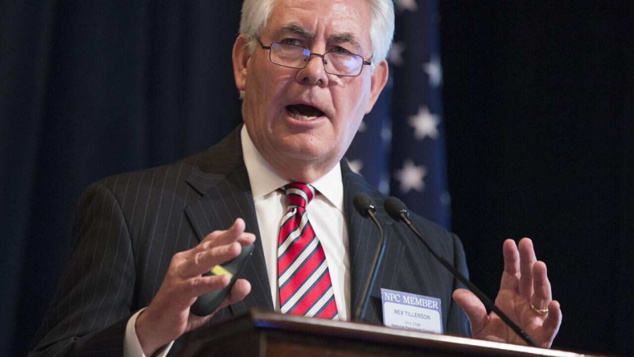 Exxon Mobil CEO Rex Tillerson