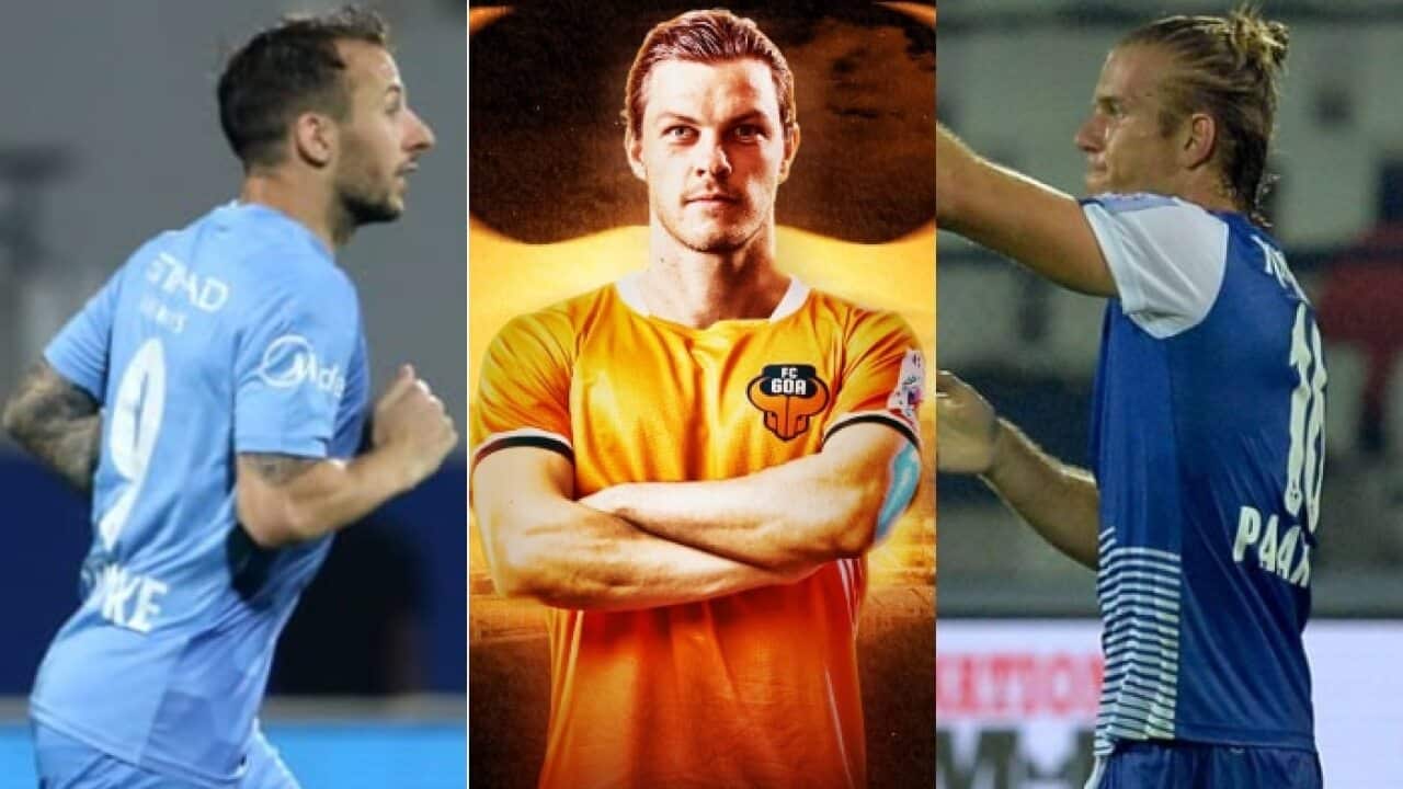 Adam Le Fondre, James Donachie and Erik Paartalu