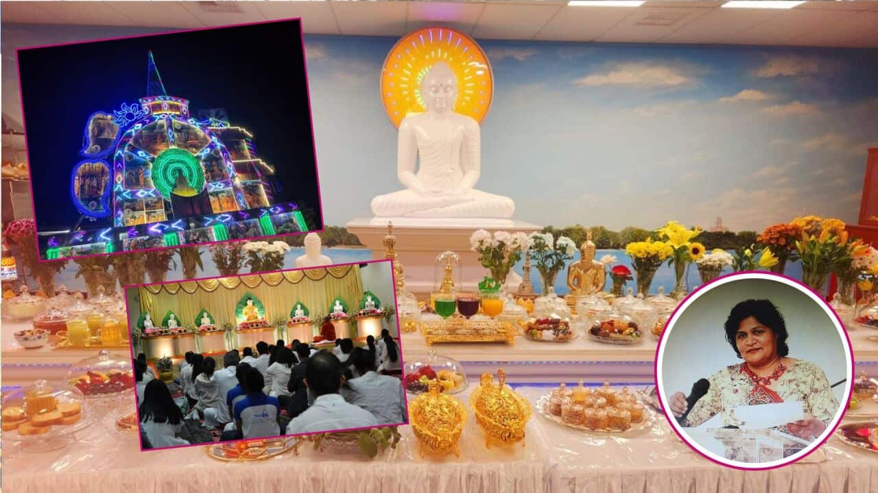 SBS Sinhala Adelaide Vesak 2026 Kumudini Silva.jpg
