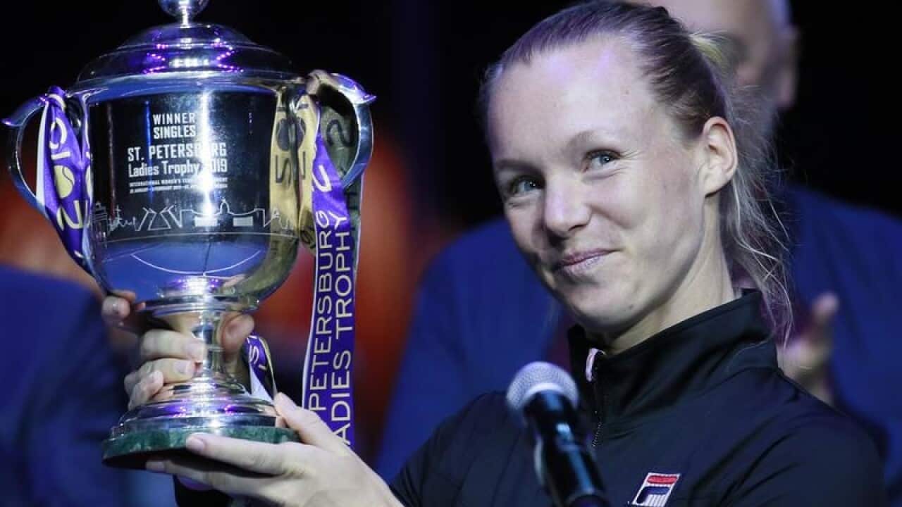 Kiki Bertens of Netherlands.