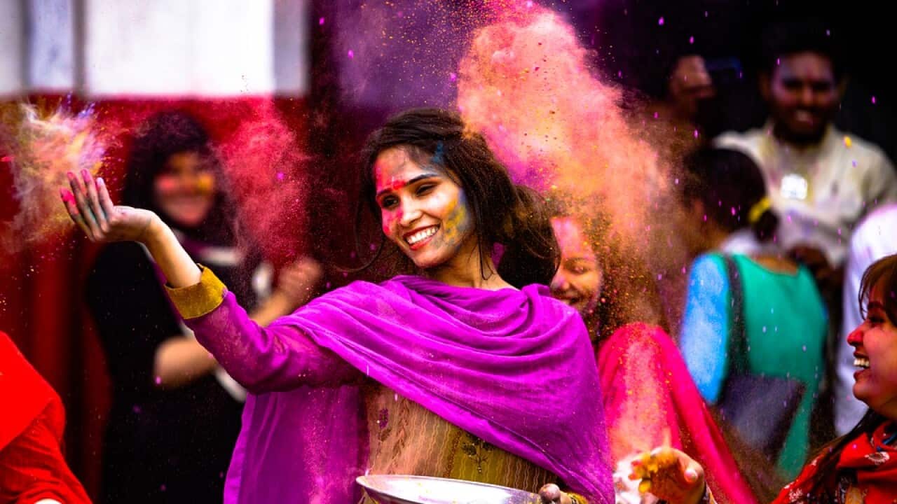 Holi celebrations