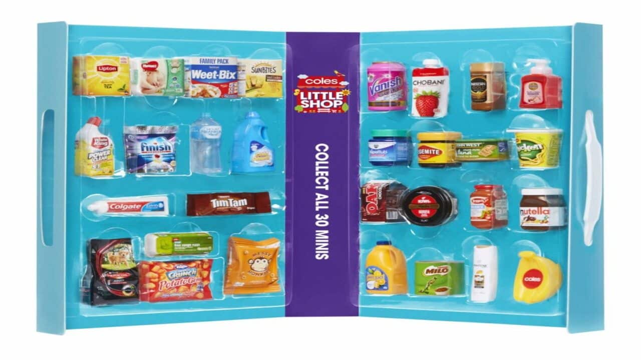 The promotion offers the chance to collect 30 toy replicas of popular products.