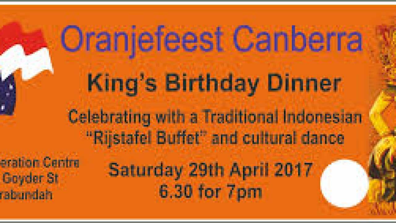 Canberra Oranje feest